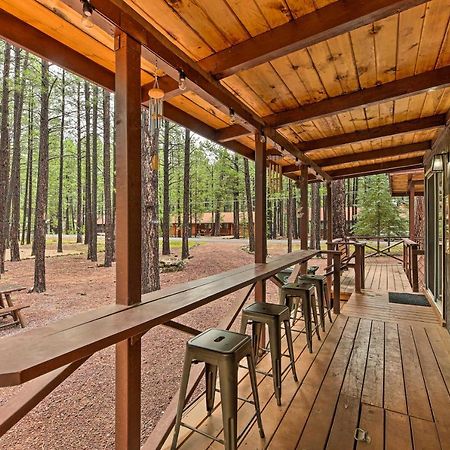 A-Frame Pinetop Lakeside Cabin Under The Pines! Villa Kültér fotó