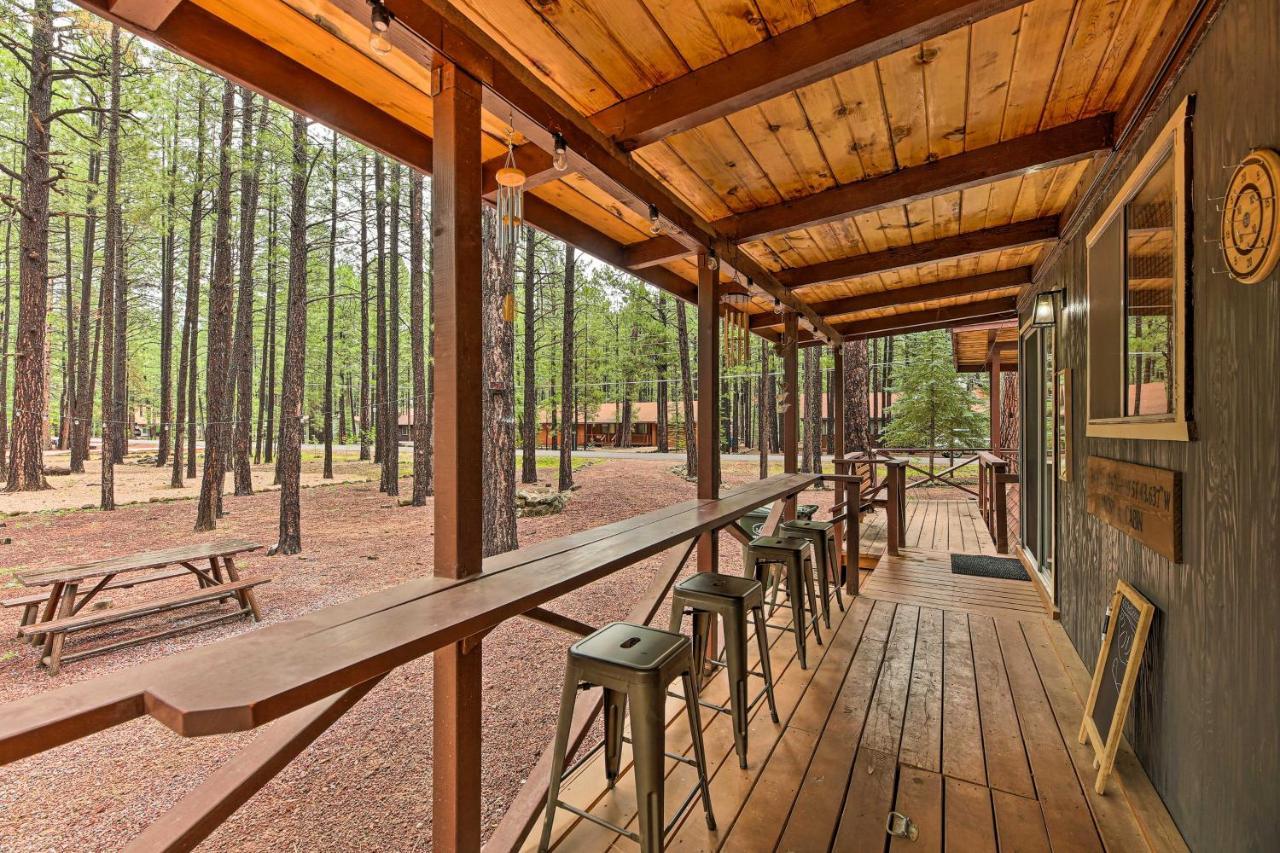 A-Frame Pinetop Lakeside Cabin Under The Pines! Villa Kültér fotó